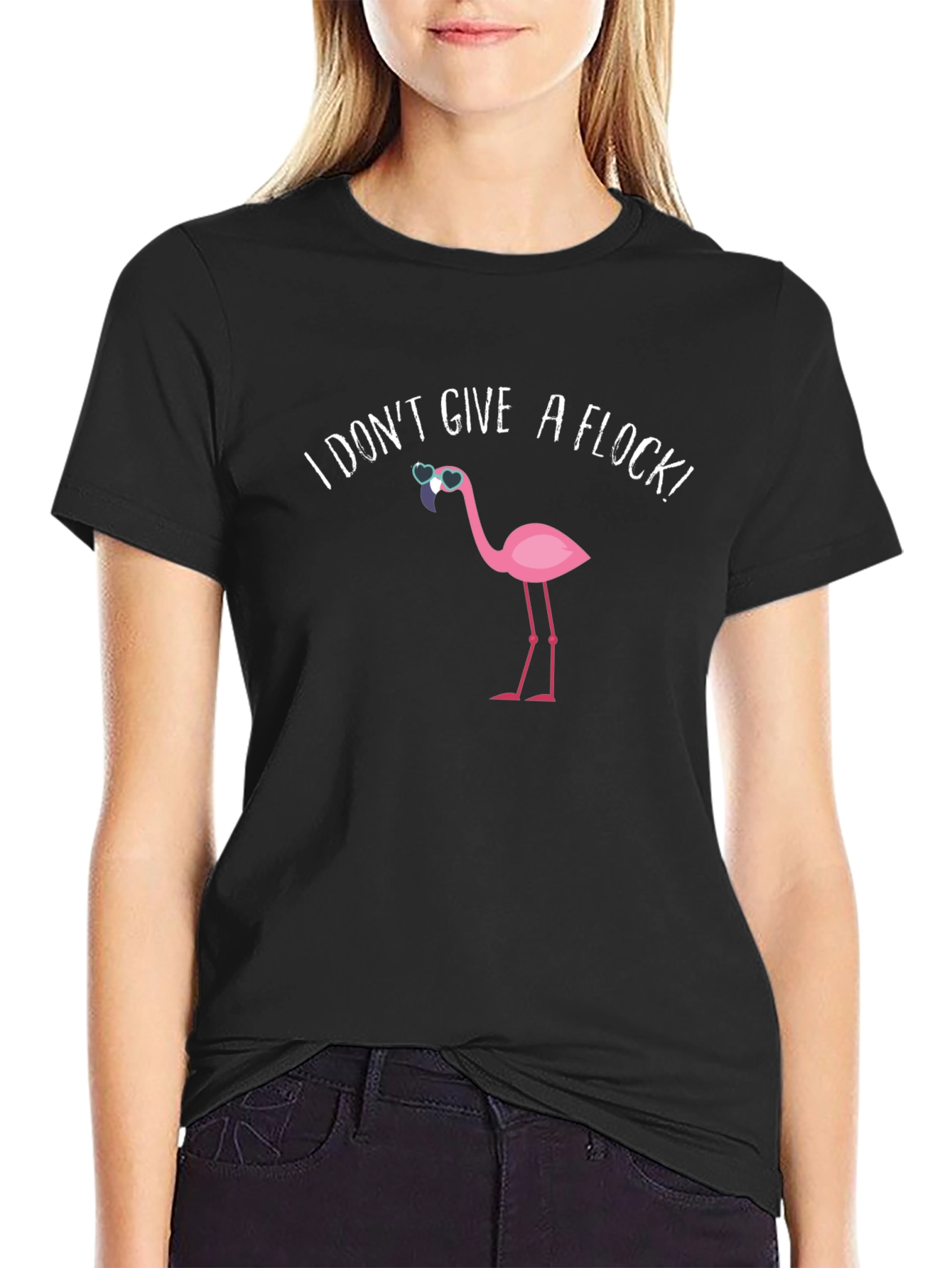 I Dont Give a Flock! Mens Graphic Tee