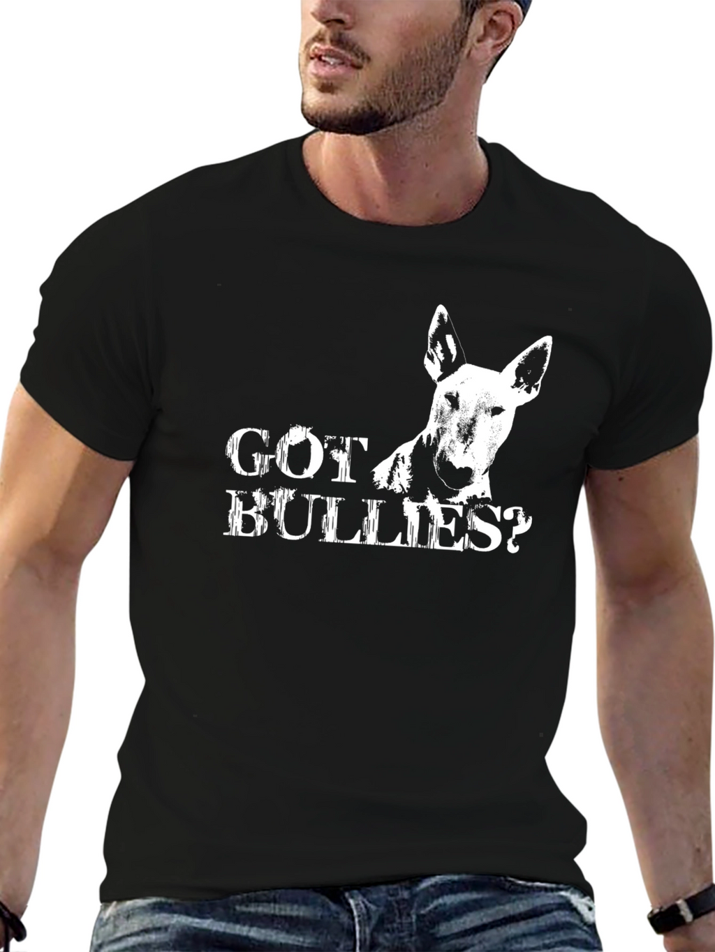 Got Bullies? Black Bull Terrier T-Shirt