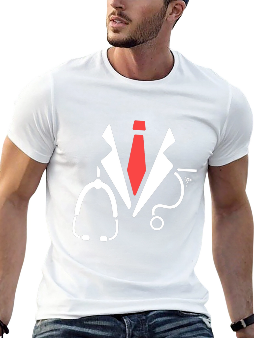 Doctor Coat T-Shirt - Medical Professional Tee