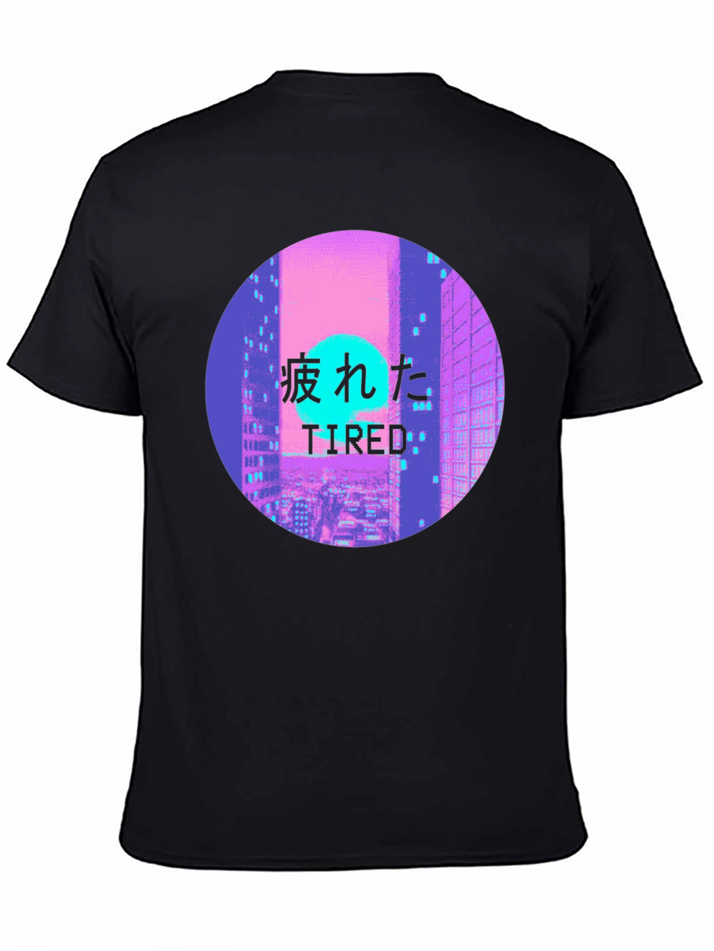 Tired Aesthetic Vaporwave T-Shirt