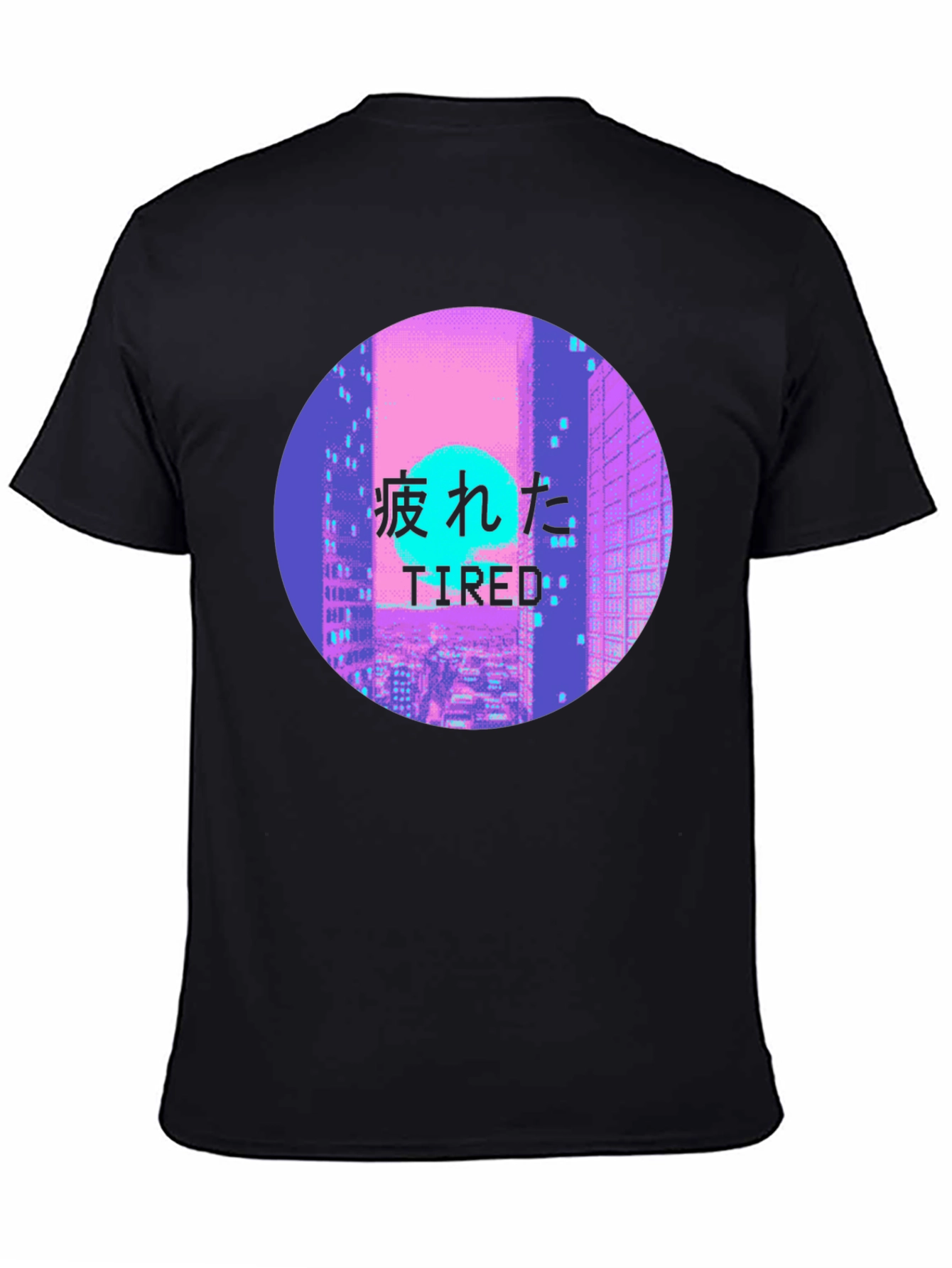 Tired Aesthetic Vaporwave T-Shirt