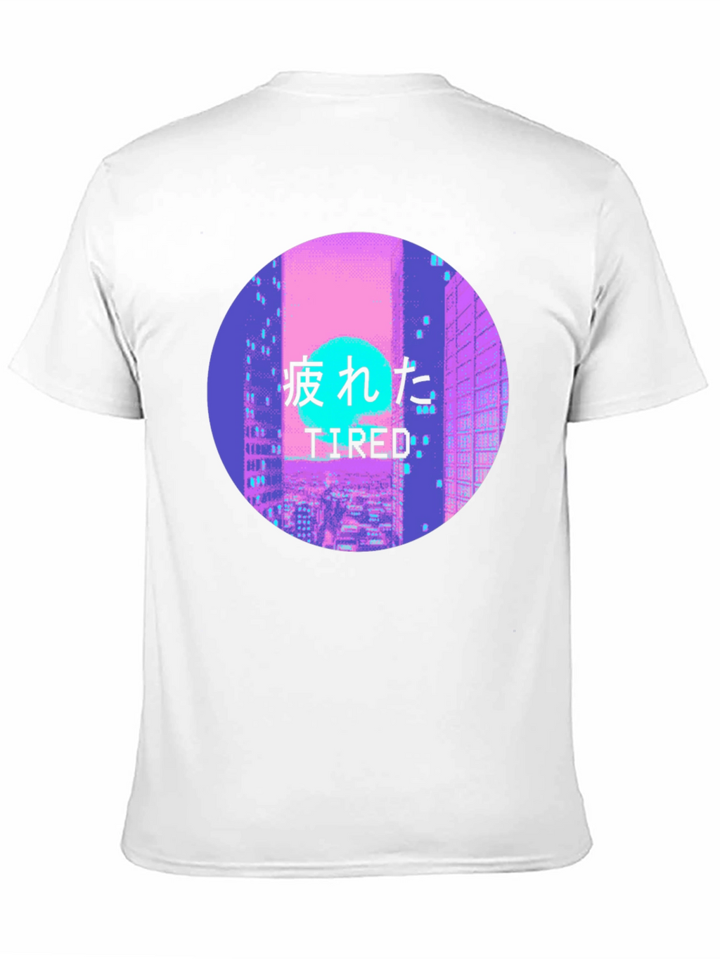 Tired Aesthetic Vaporwave T-Shirt