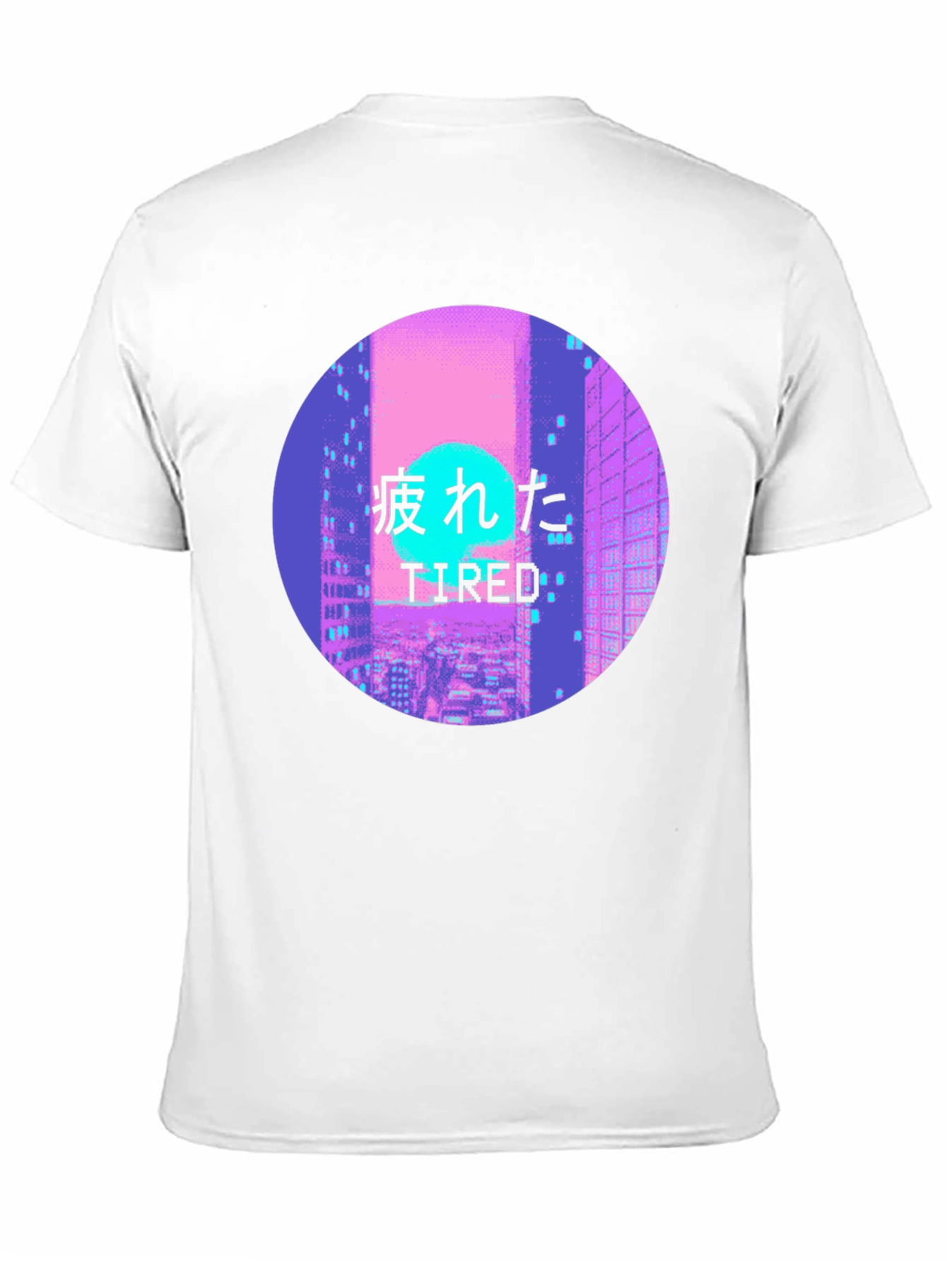 Tired Aesthetic Vaporwave T-Shirt