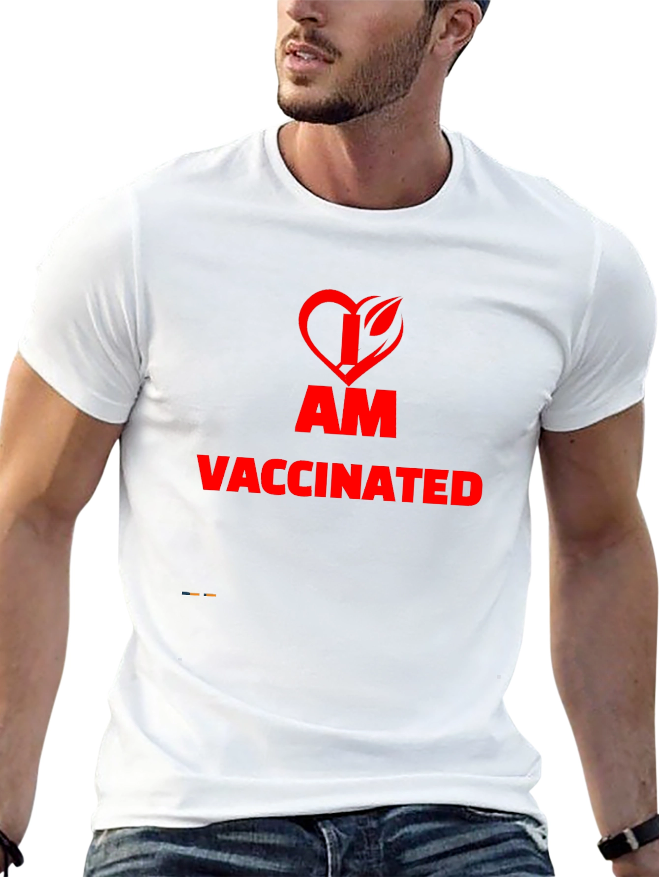 I am Vaccinated T-Shirt - Black - Unisex Fit