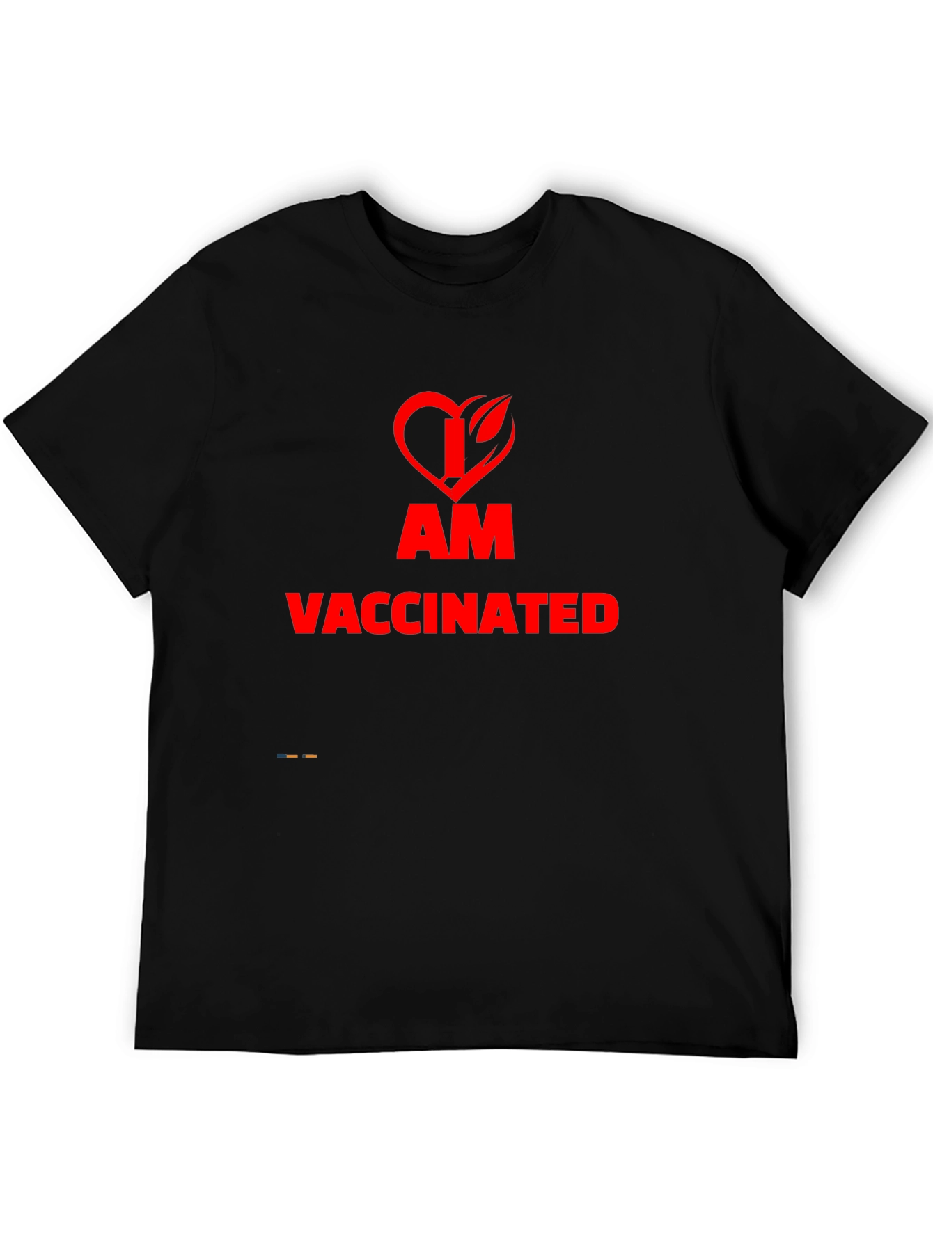 I am Vaccinated T-Shirt - Black - Unisex Fit