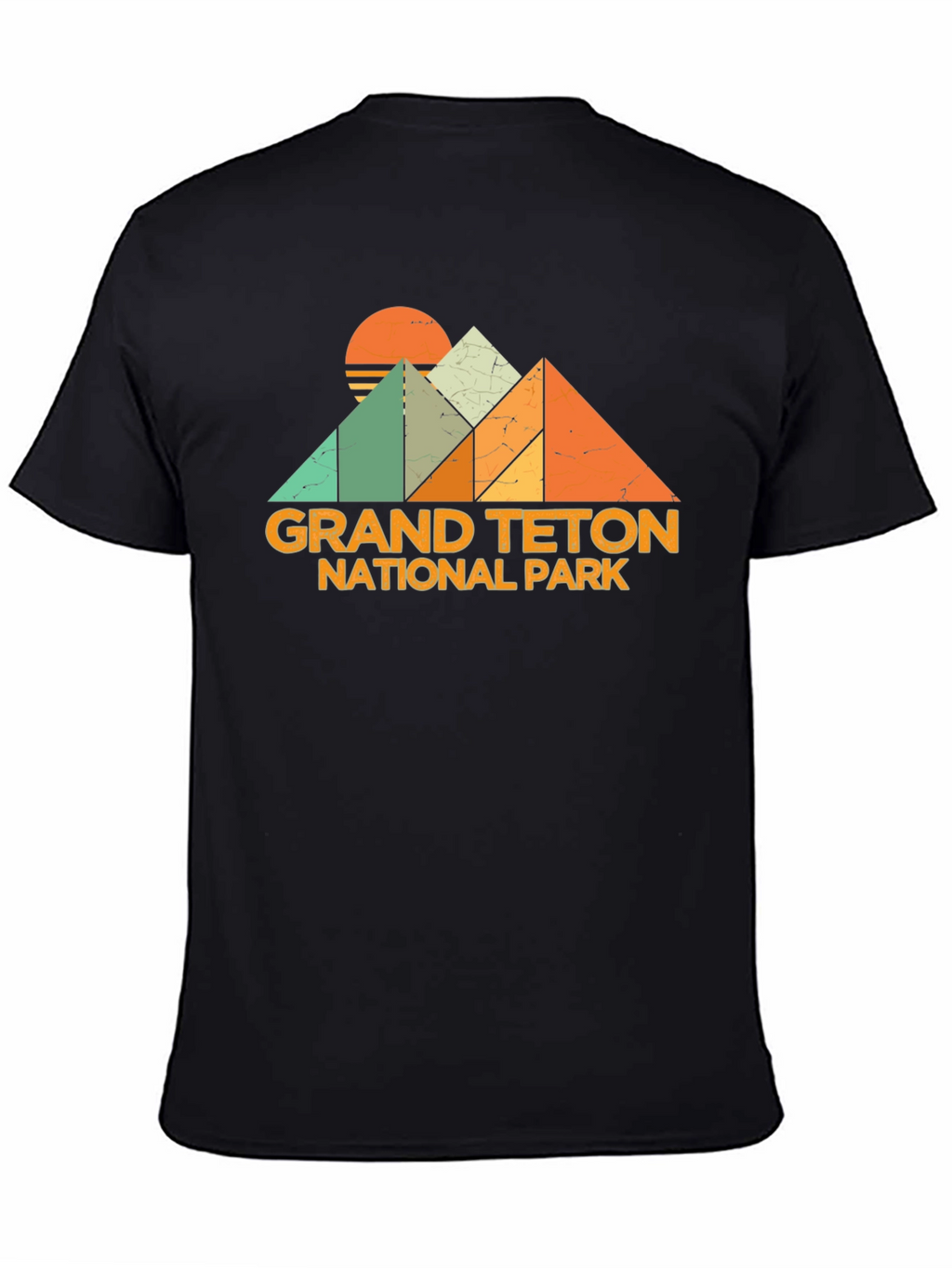 Grand Teton National Park Retro Graphic Tee