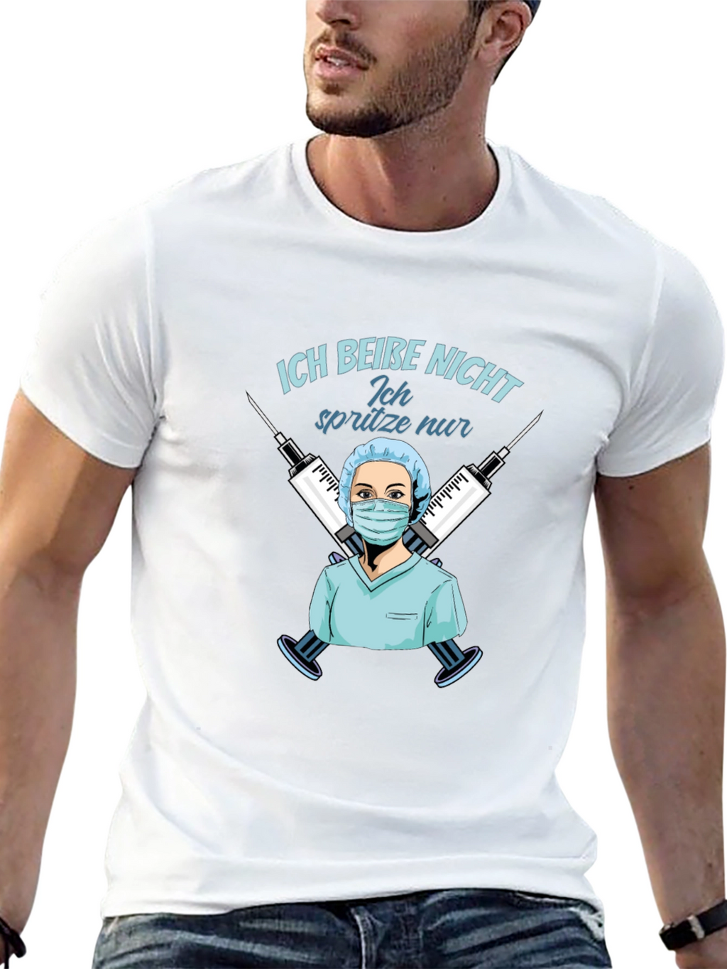 Funny Nurse Injection T-Shirt