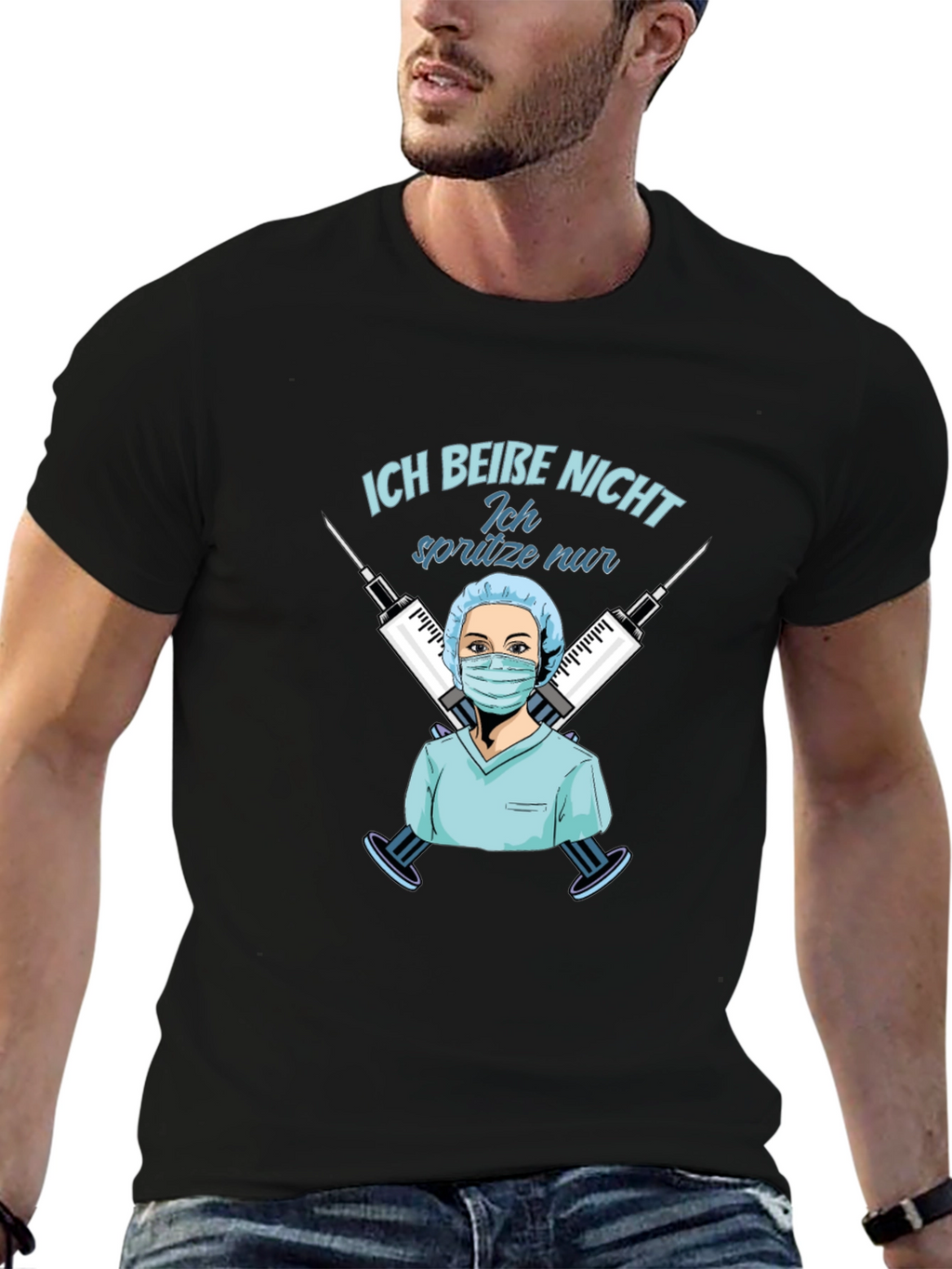 Funny Nurse Injection T-Shirt
