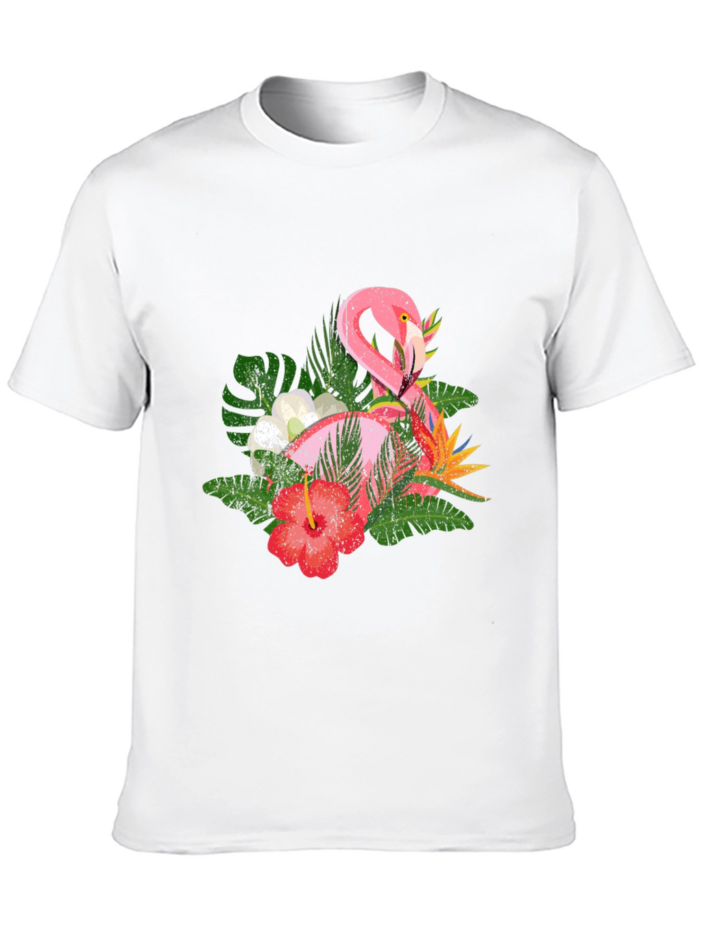 Tropical Flamingo Graphic Tee