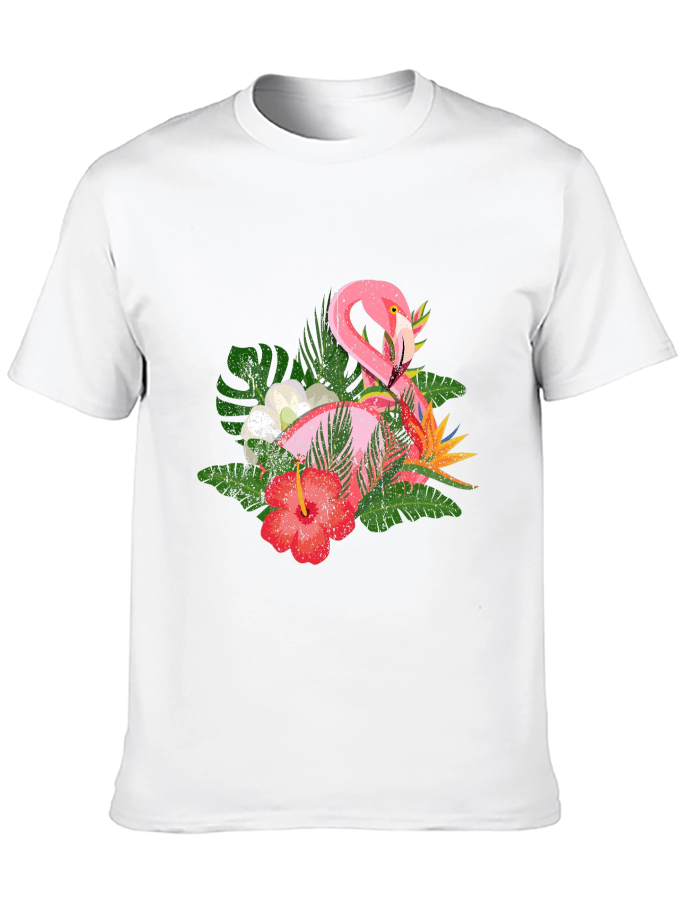 Tropical Flamingo Graphic Tee