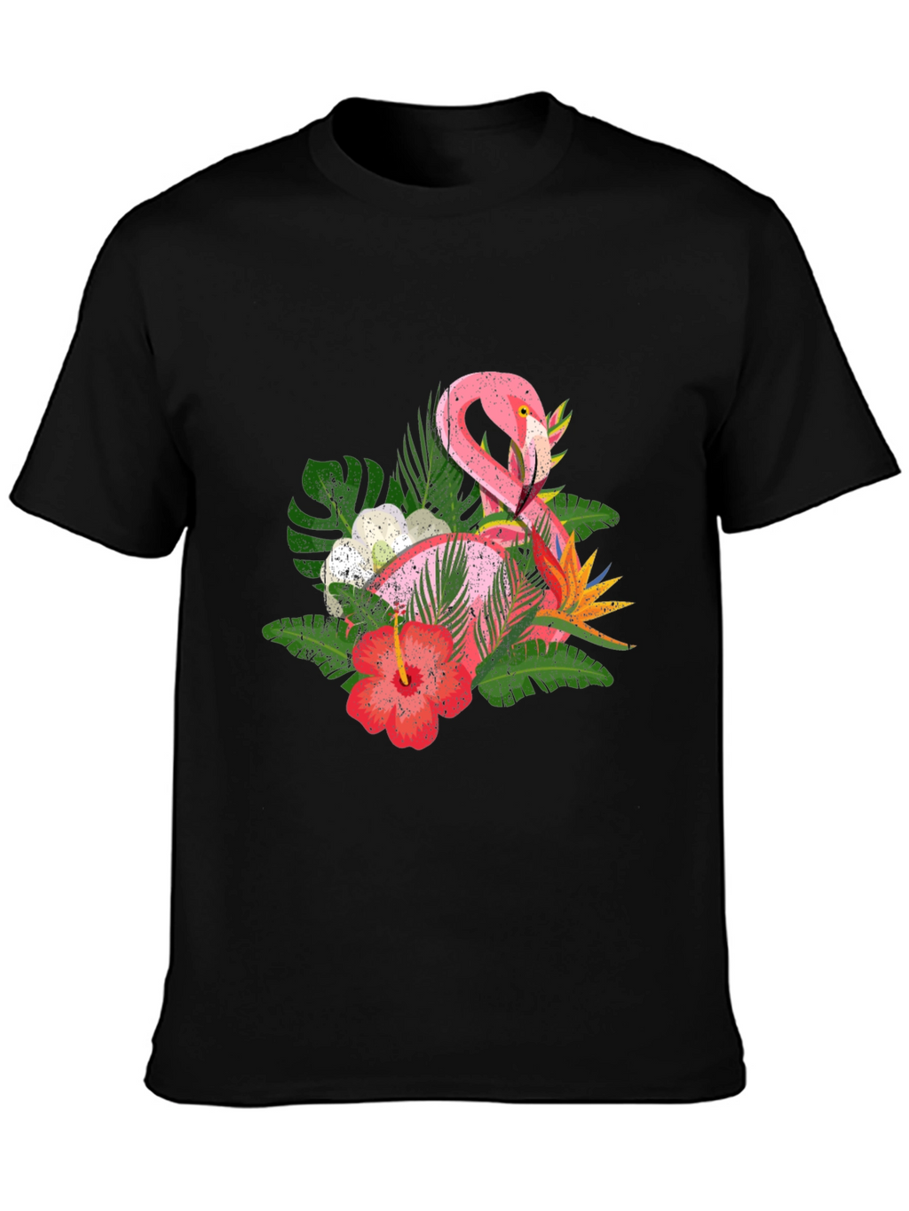 Tropical Flamingo Graphic Tee
