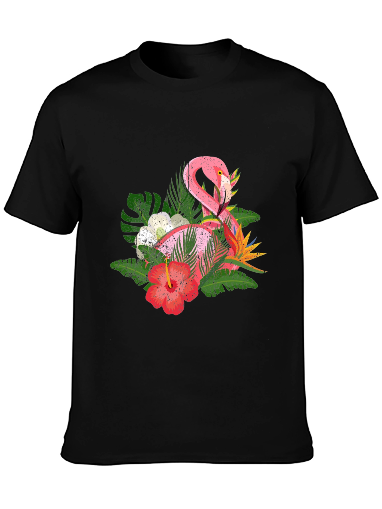 Tropical Flamingo Graphic Tee