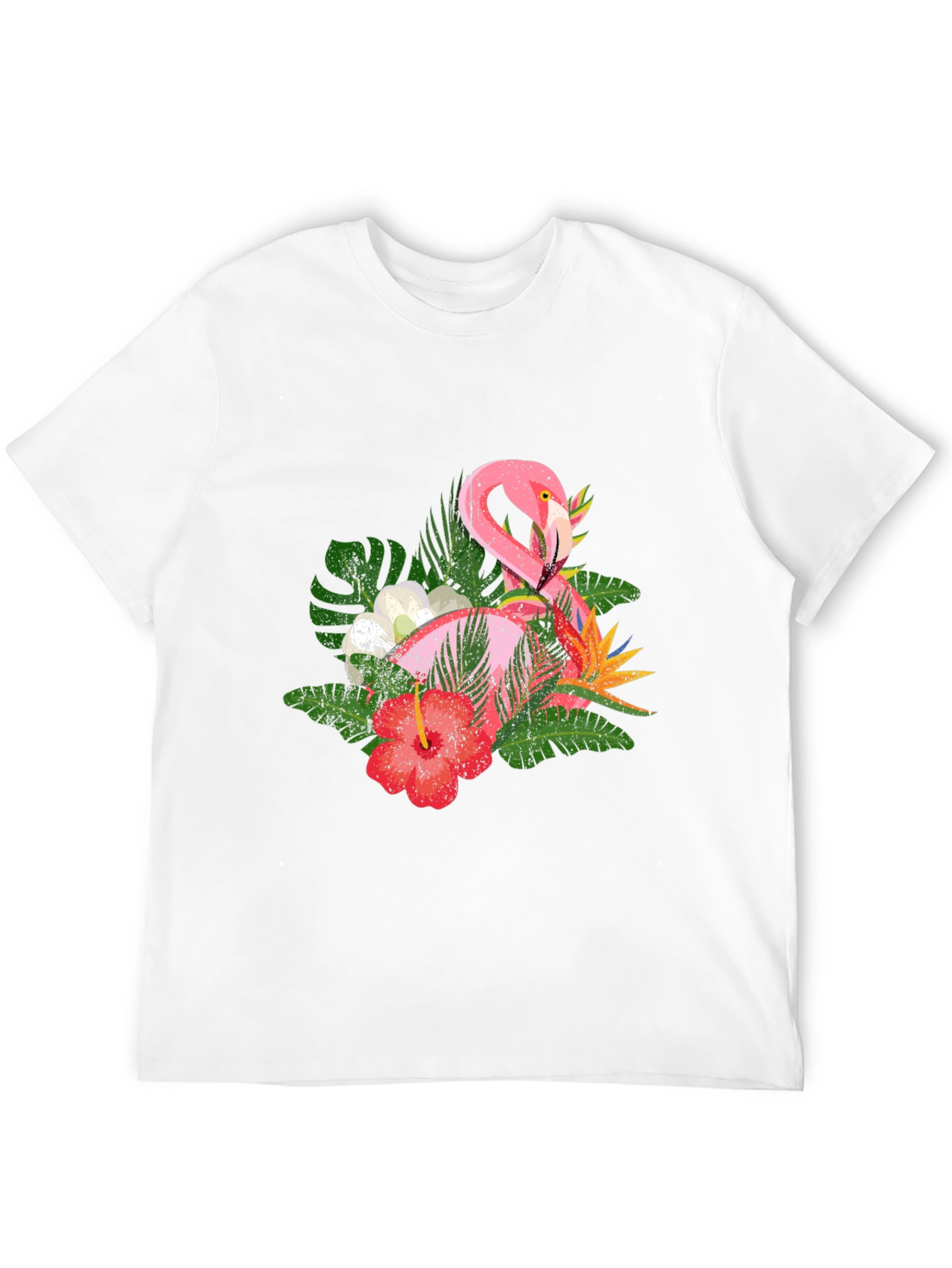 Tropical Flamingo Graphic Tee