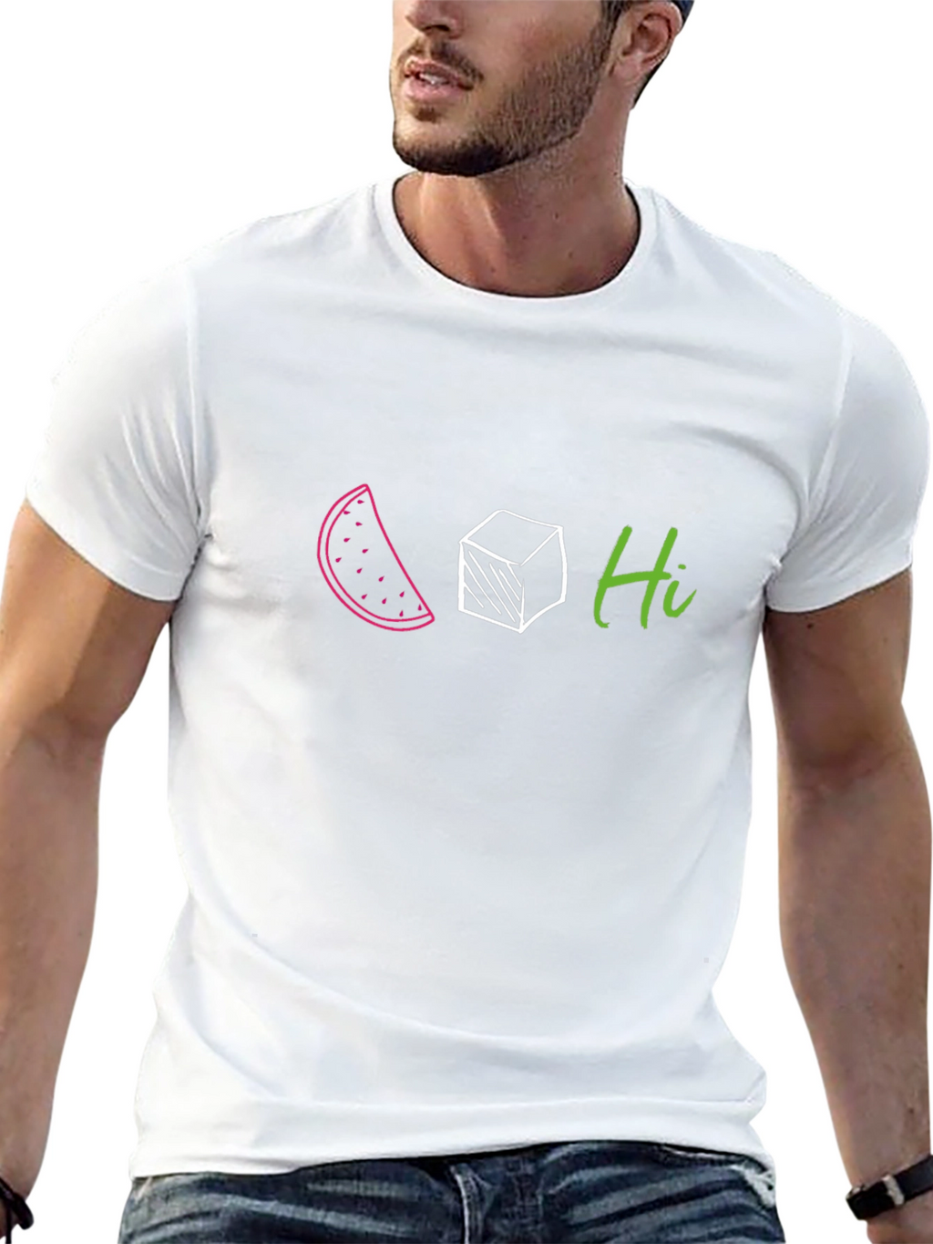 Watermelon Sugar T-Shirt - Novelty Fruit Graphic Tee