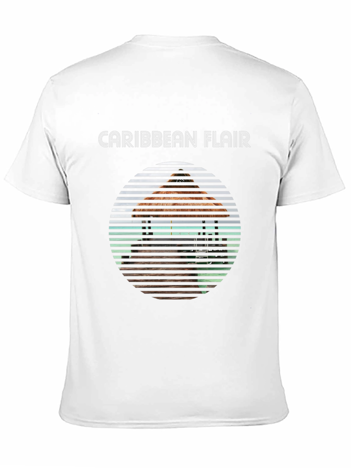 Caribbean Flair Graphic Tee - Island Vibes