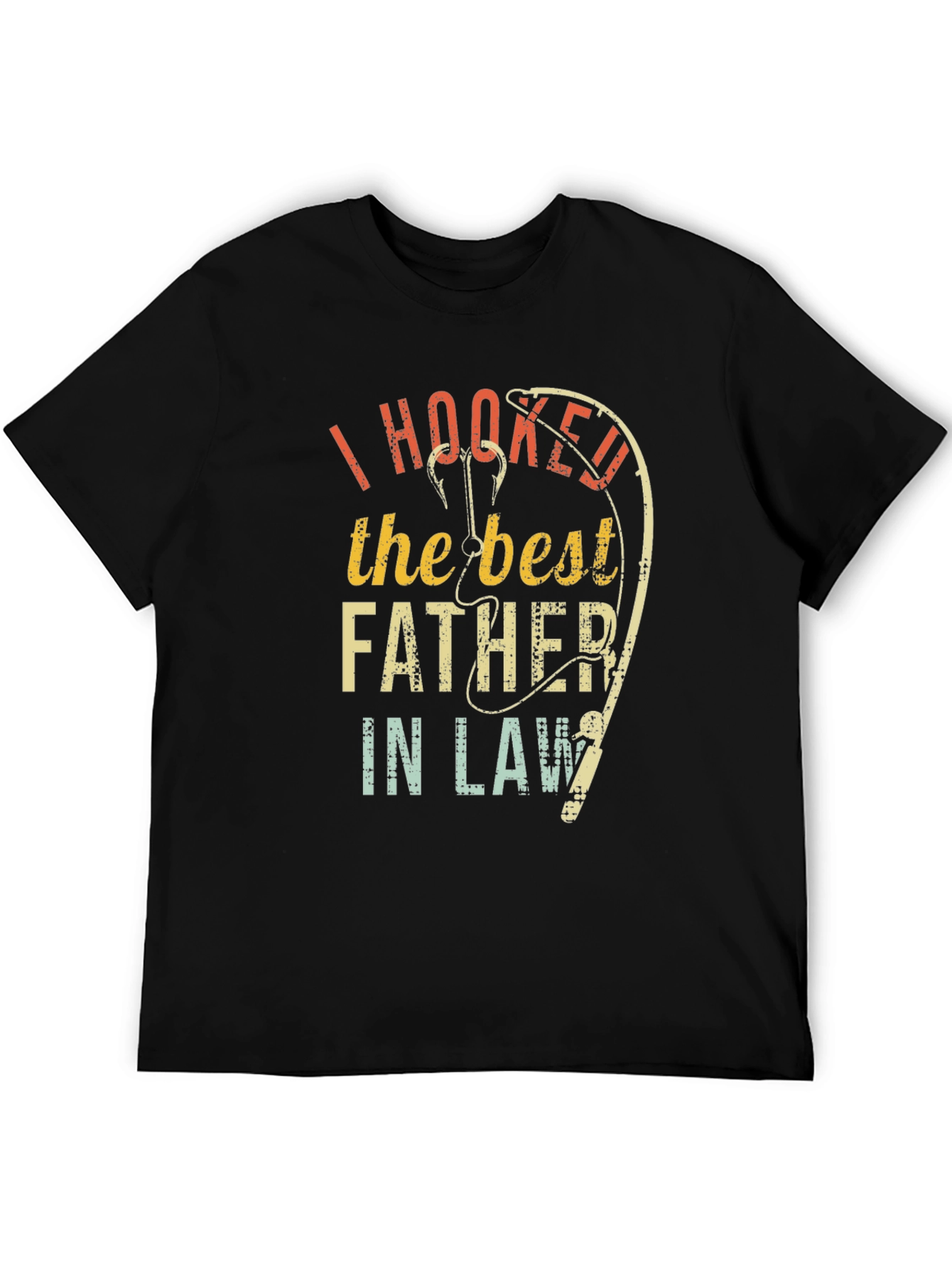 I Hooked The Best Father In Law T-Shirt