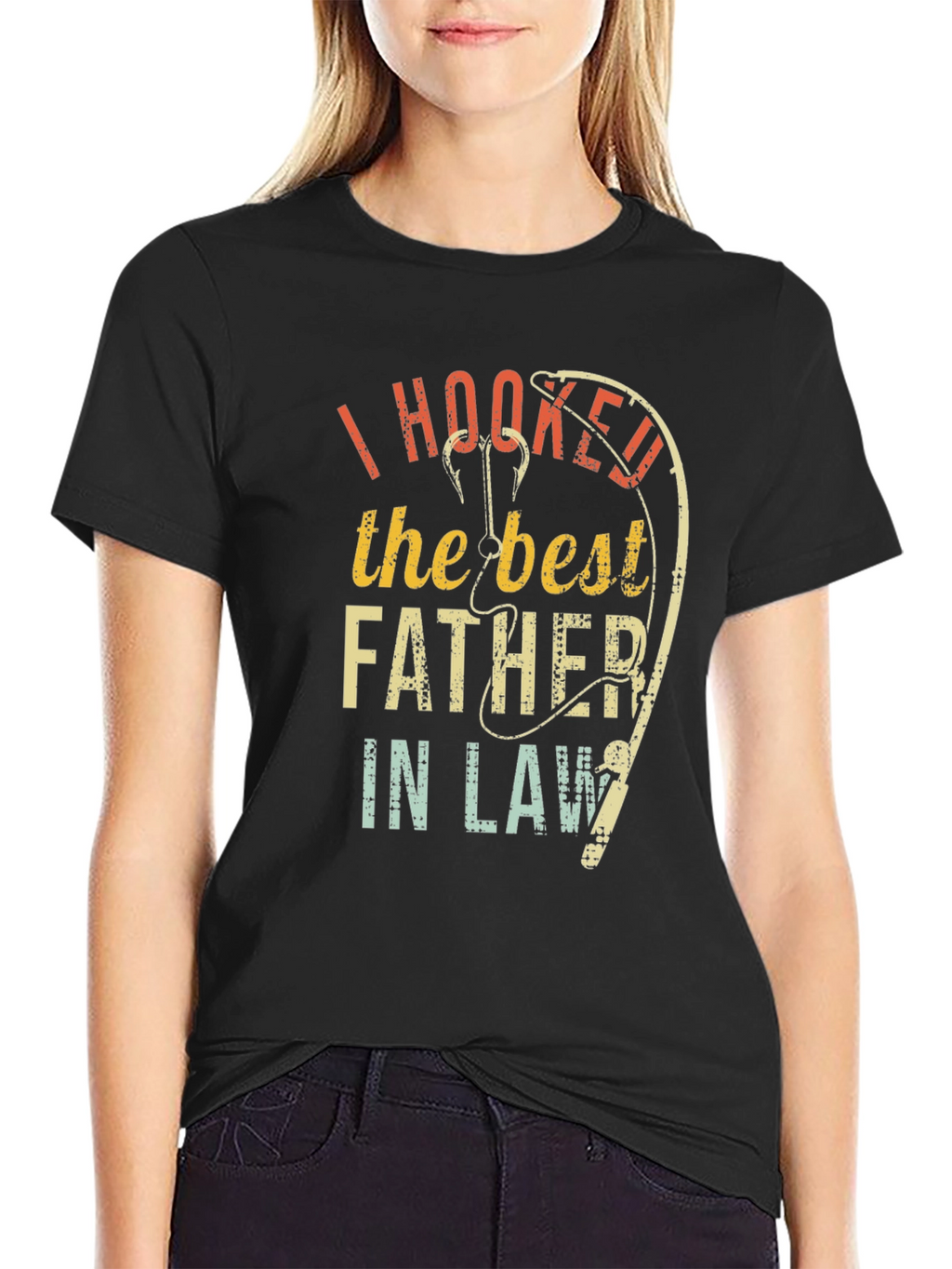 I Hooked The Best Father In Law T-Shirt