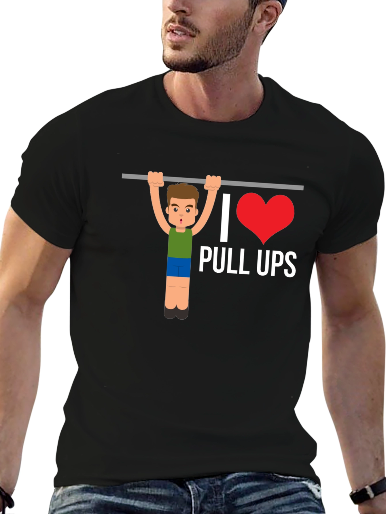 I Heart Pull Ups Graphic Tee
