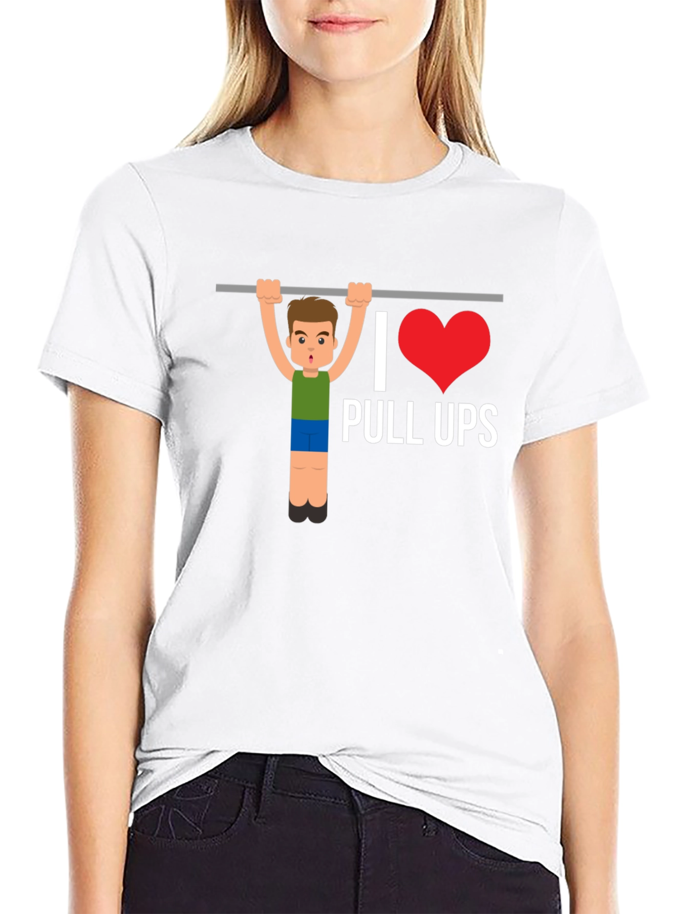 I Heart Pull Ups Graphic Tee