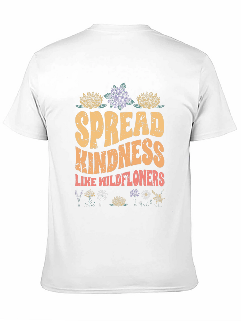 Spread Kindness Graphic Tee - Wildflower Design