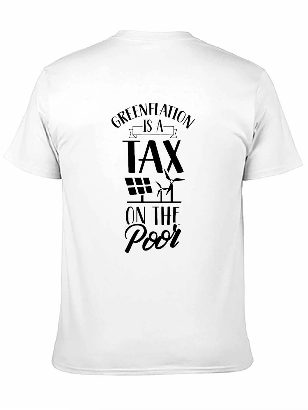 Greenflation Tax T-Shirt - Eco Political Statement Tee