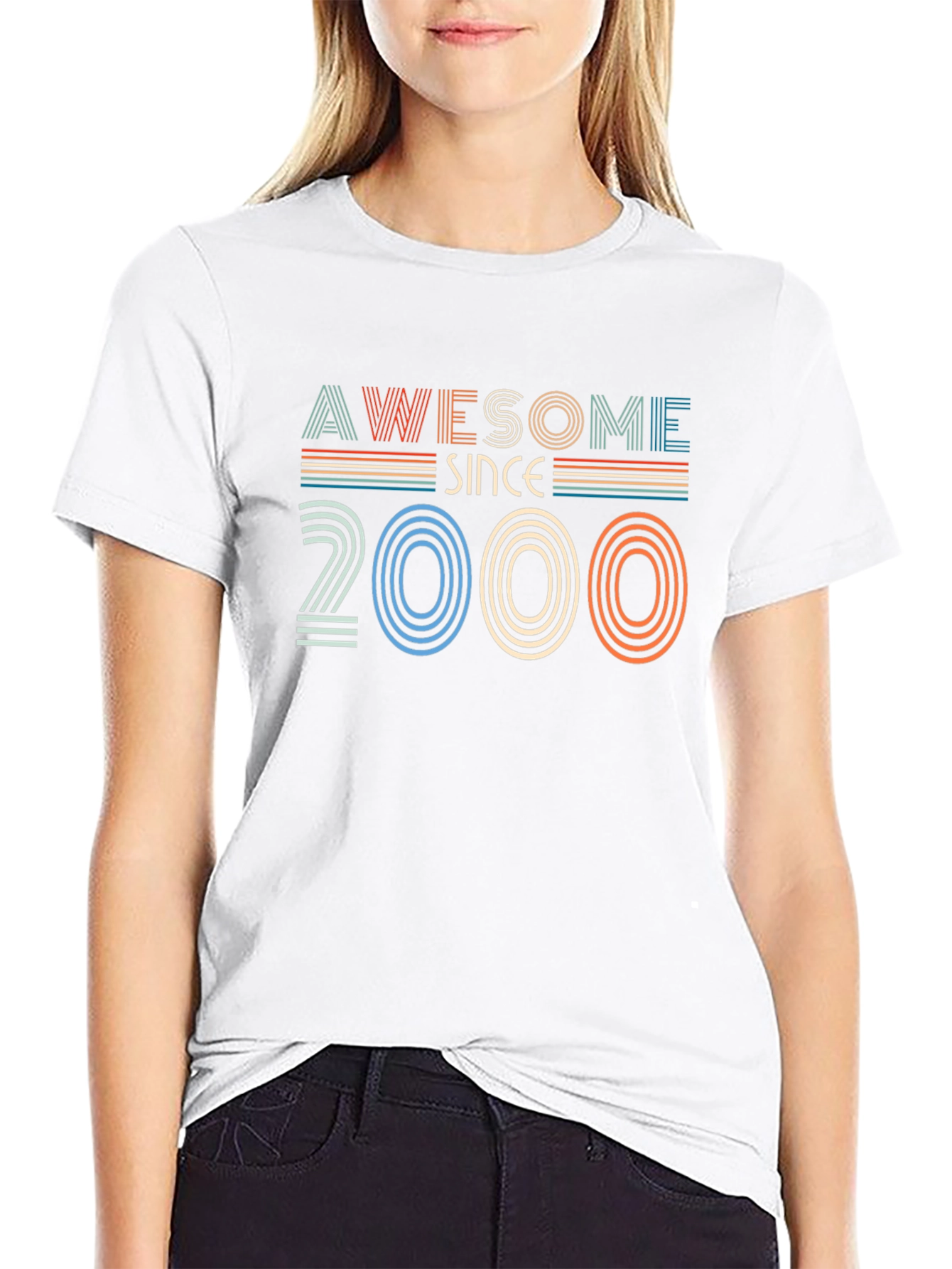 Awesome Since 2000 Graphic T-Shirt