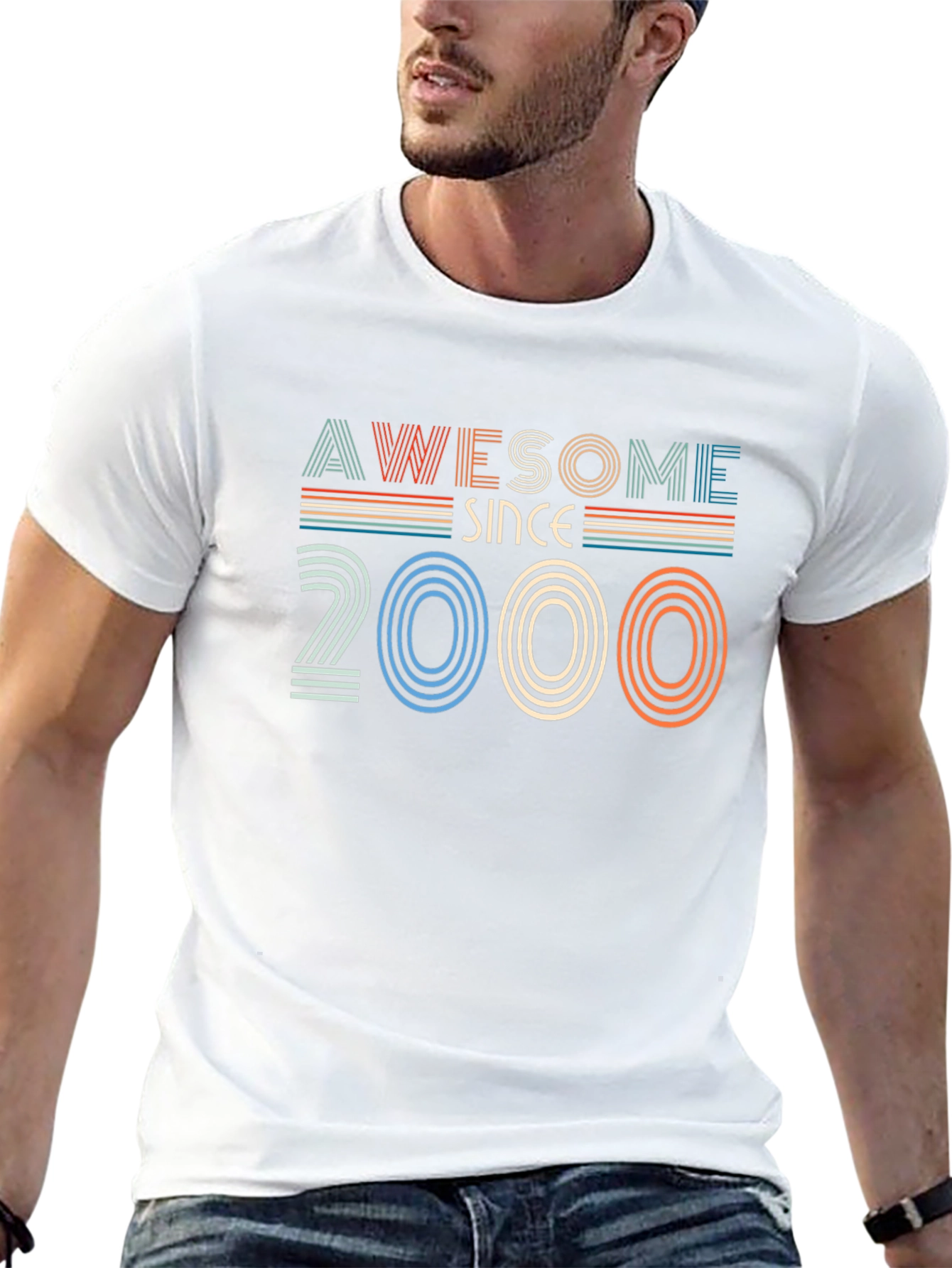 Awesome Since 2000 Graphic T-Shirt