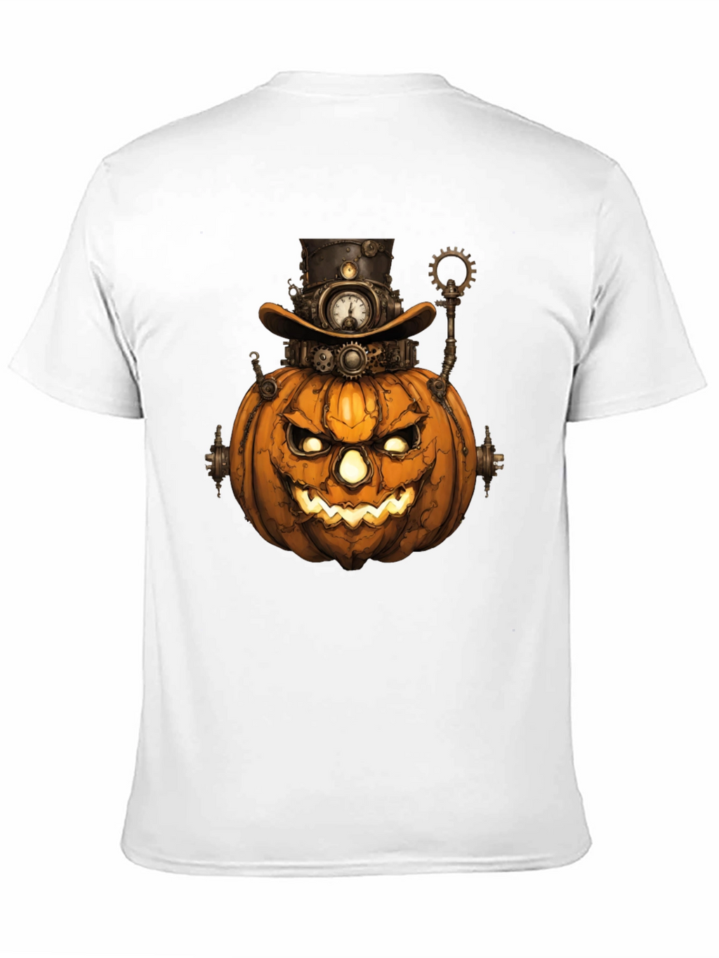 Steampunk Pumpkin Halloween T-Shirt