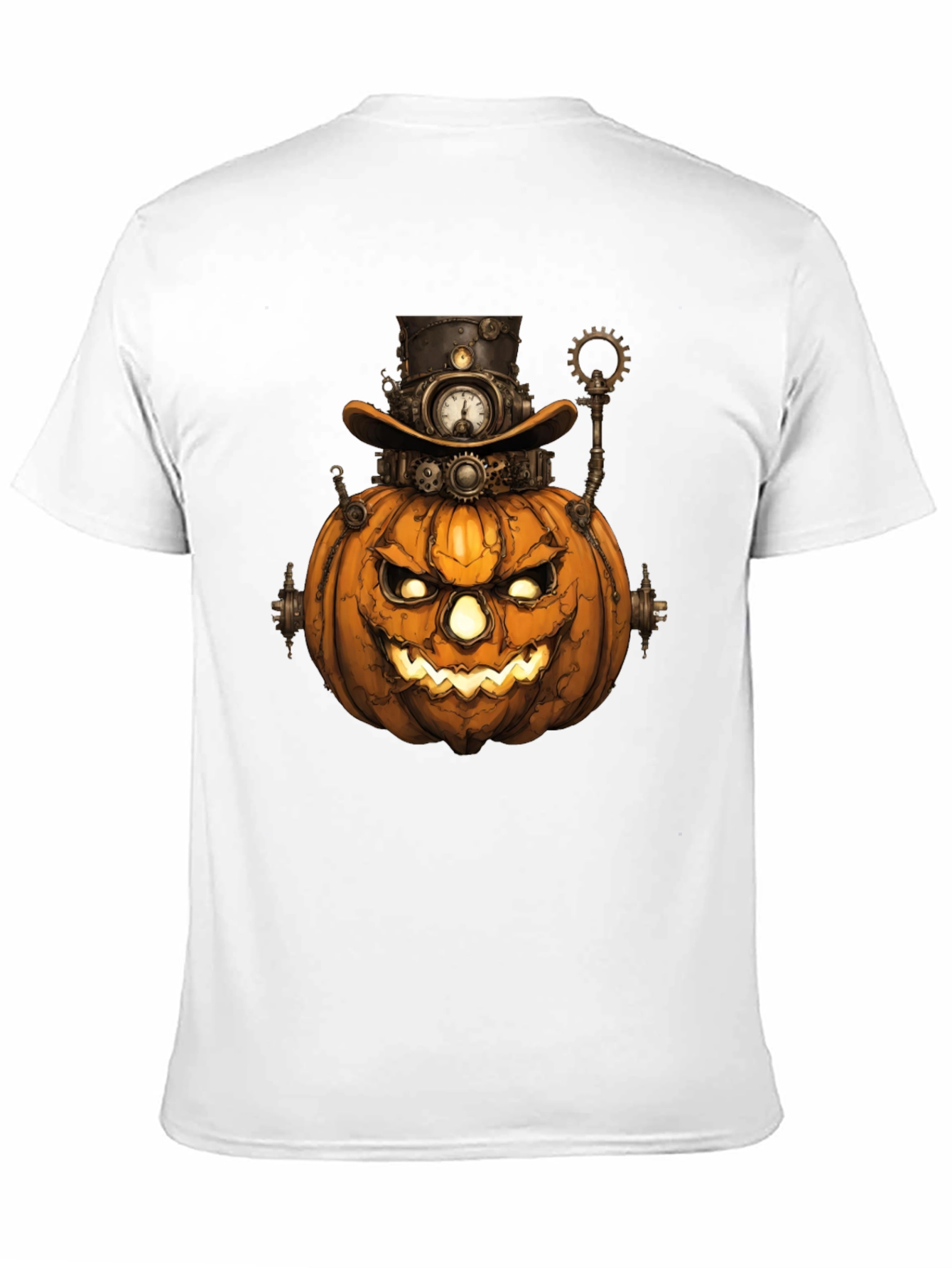 Steampunk Pumpkin Halloween T-Shirt