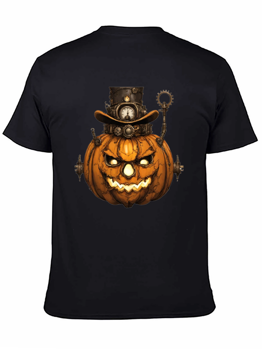 Steampunk Pumpkin Halloween T-Shirt
