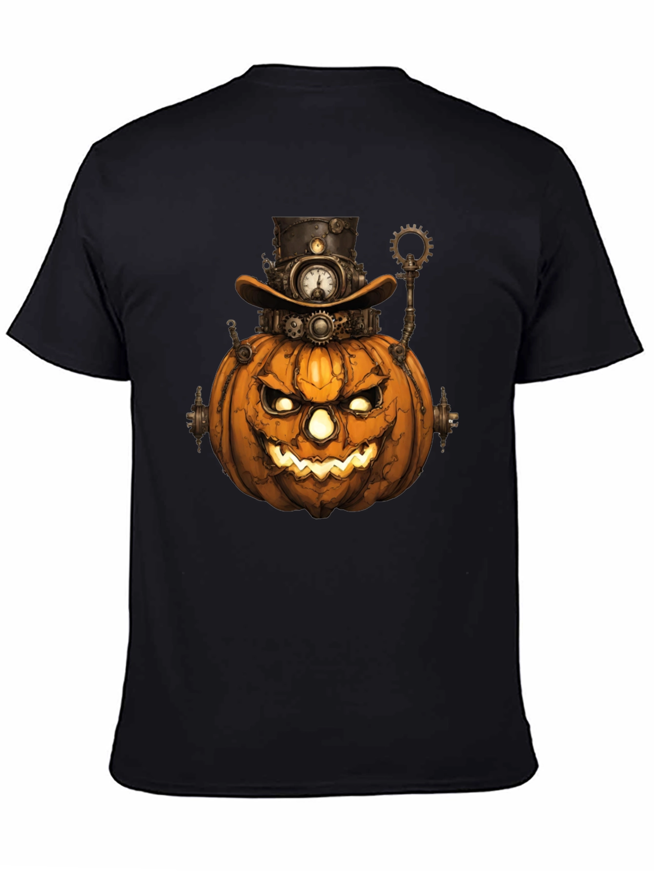 Steampunk Pumpkin Halloween T-Shirt