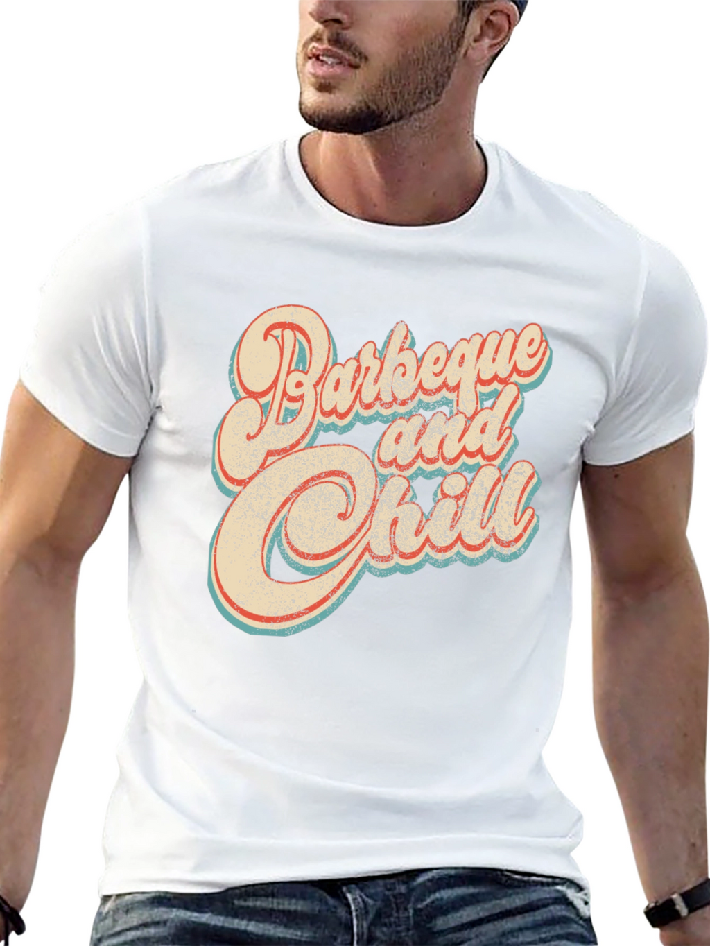 Barbeque and Chill Graphic T-Shirt