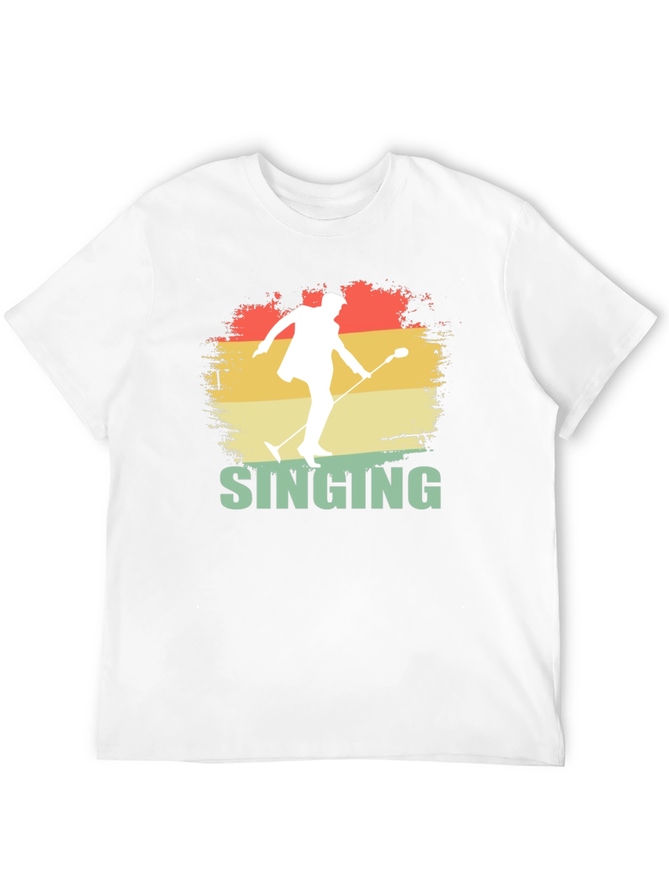 Retro Singing T-Shirt Vintage Singer Graphic Tee