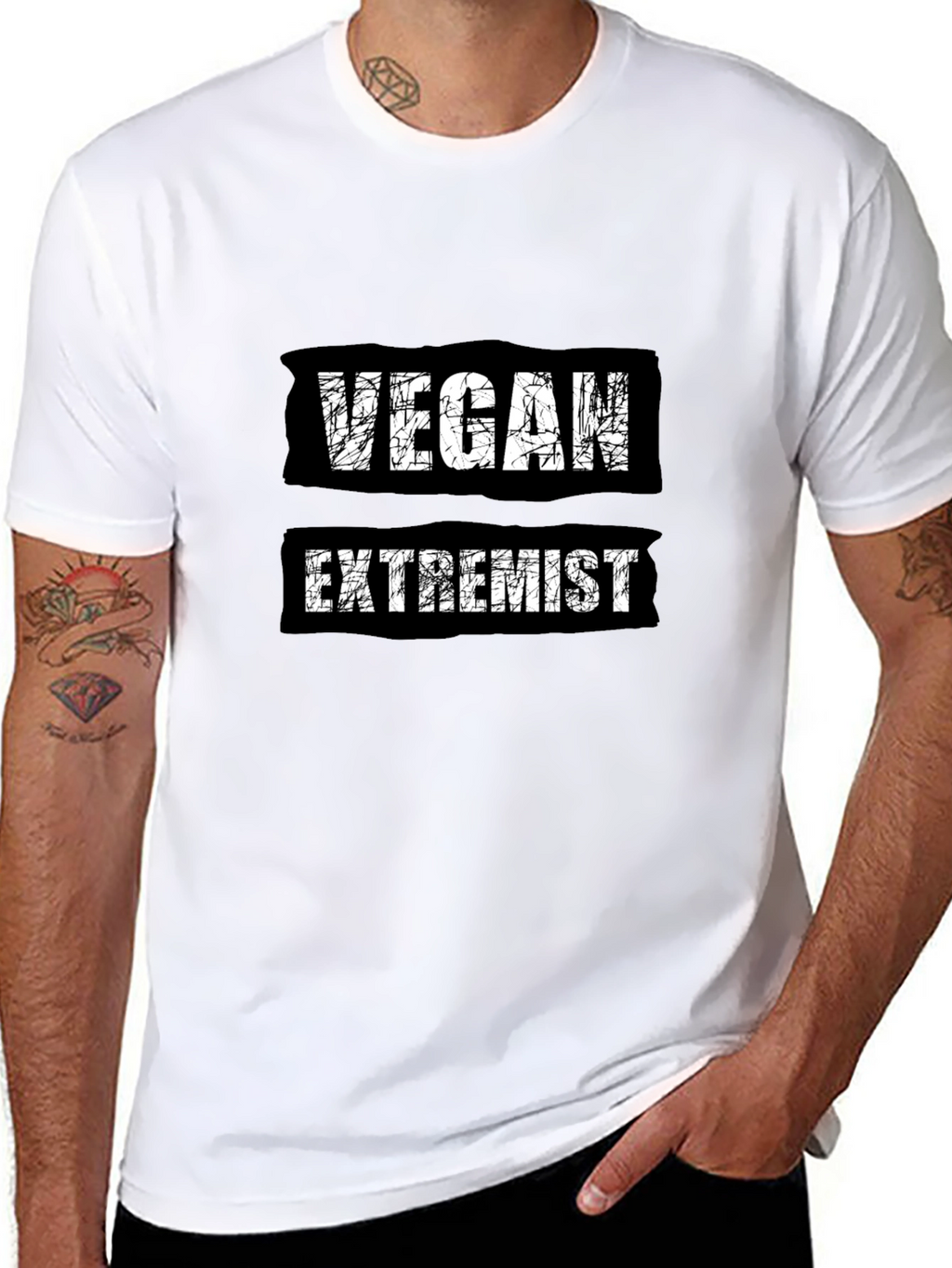 Vegan Extremist T-Shirt - Bold Statement Tee