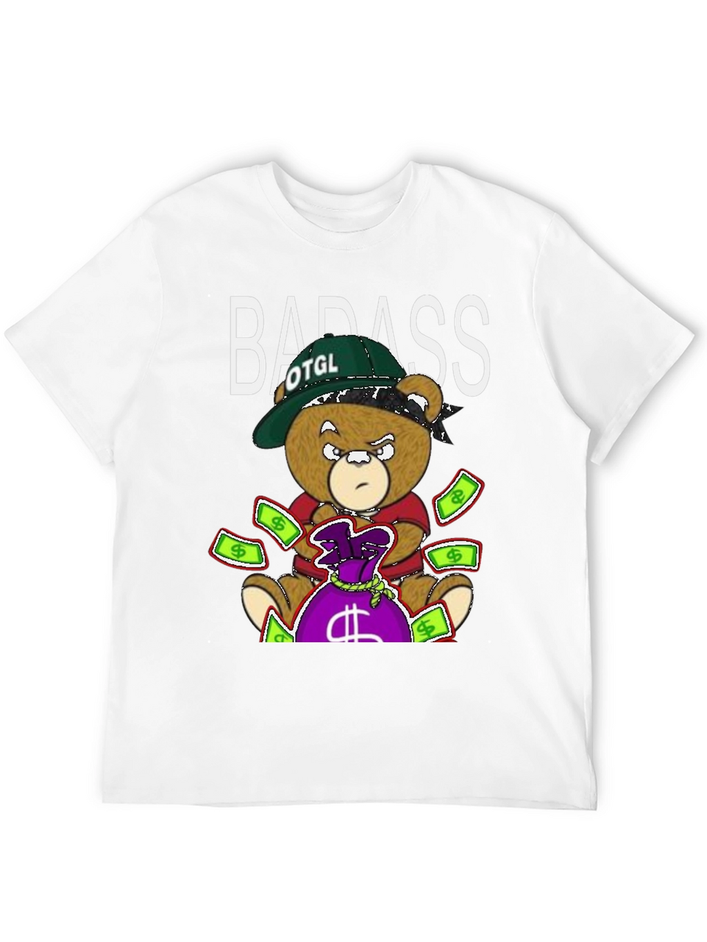 Badass Bear T-Shirt - Urban Graphic Tee