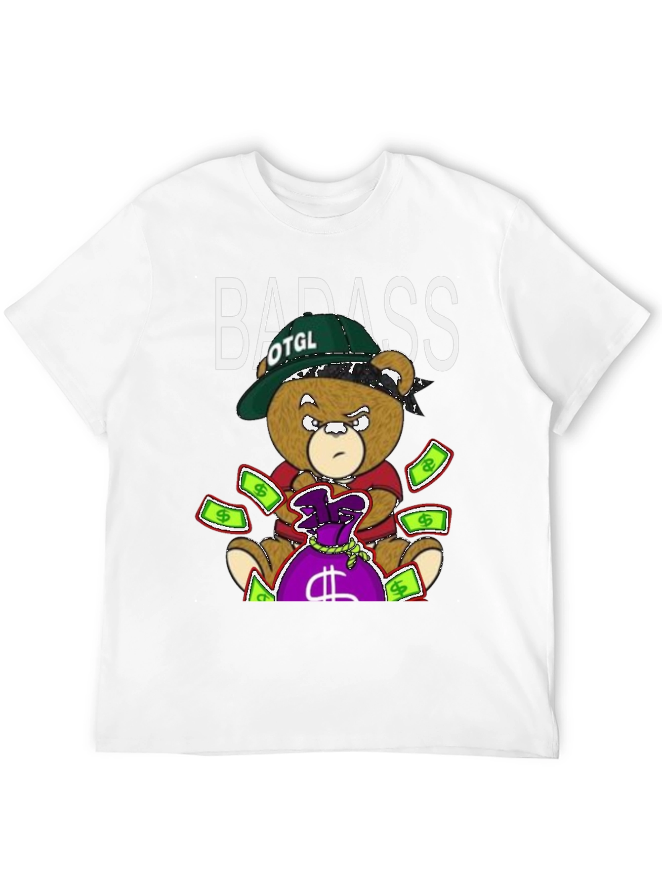 Badass Bear T-Shirt - Urban Graphic Tee