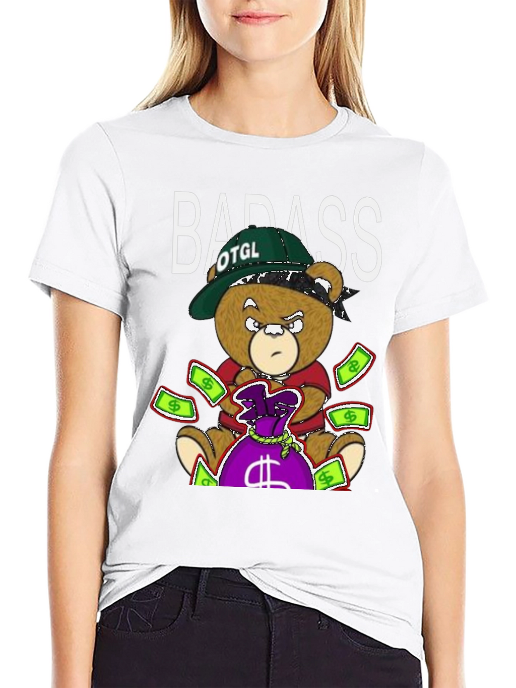 Badass Bear T-Shirt - Urban Graphic Tee
