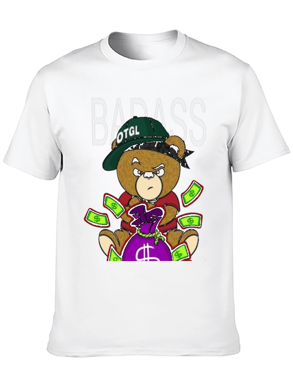 Badass Bear T-Shirt - Urban Graphic Tee