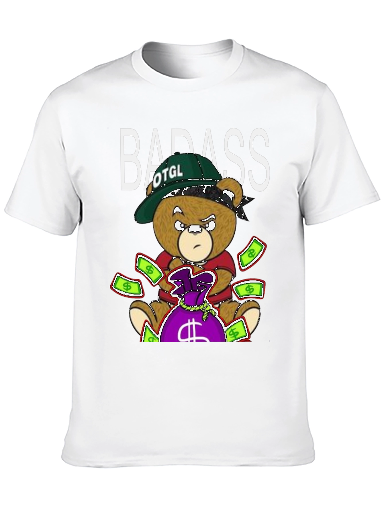 Badass Bear T-Shirt - Urban Graphic Tee