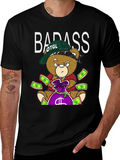 Badass Bear T-Shirt - Urban Graphic Tee