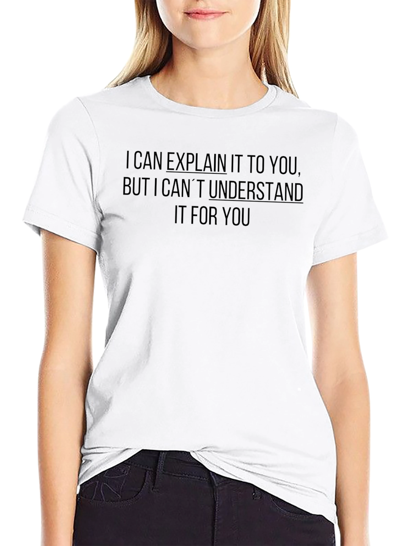 Funny I Can Explain Humor Graphic Mens T-Shirt