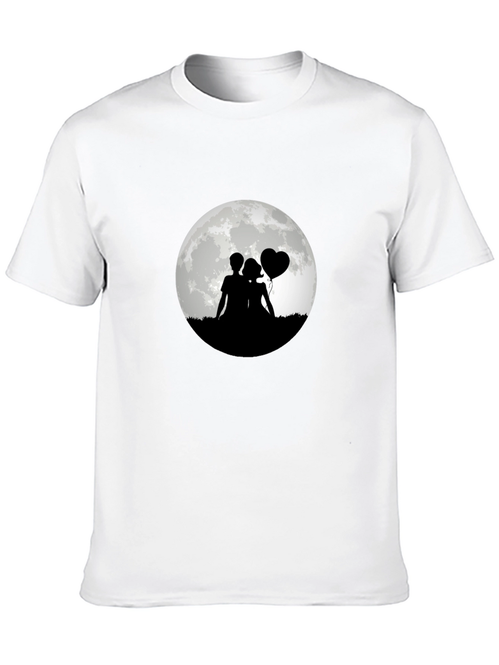 Romantic Moonlit Silhouette Tee