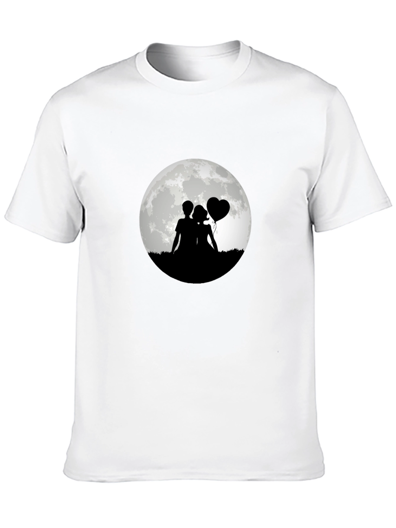 Romantic Moonlit Silhouette Tee