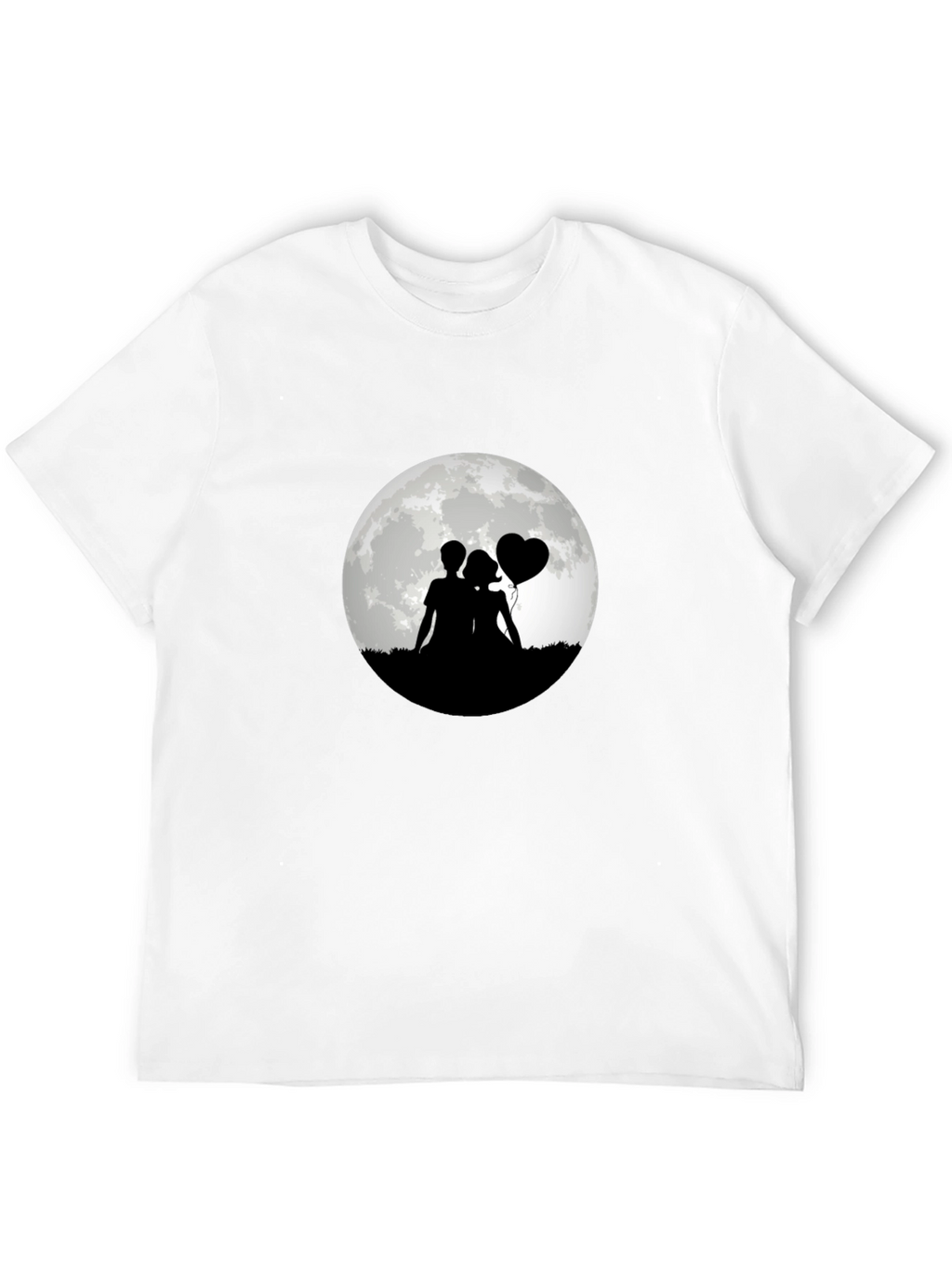 Romantic Moonlit Silhouette Tee
