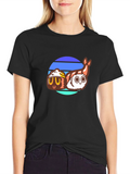 Sushi Retro T-Shirt - Cool Japanese Food Design
