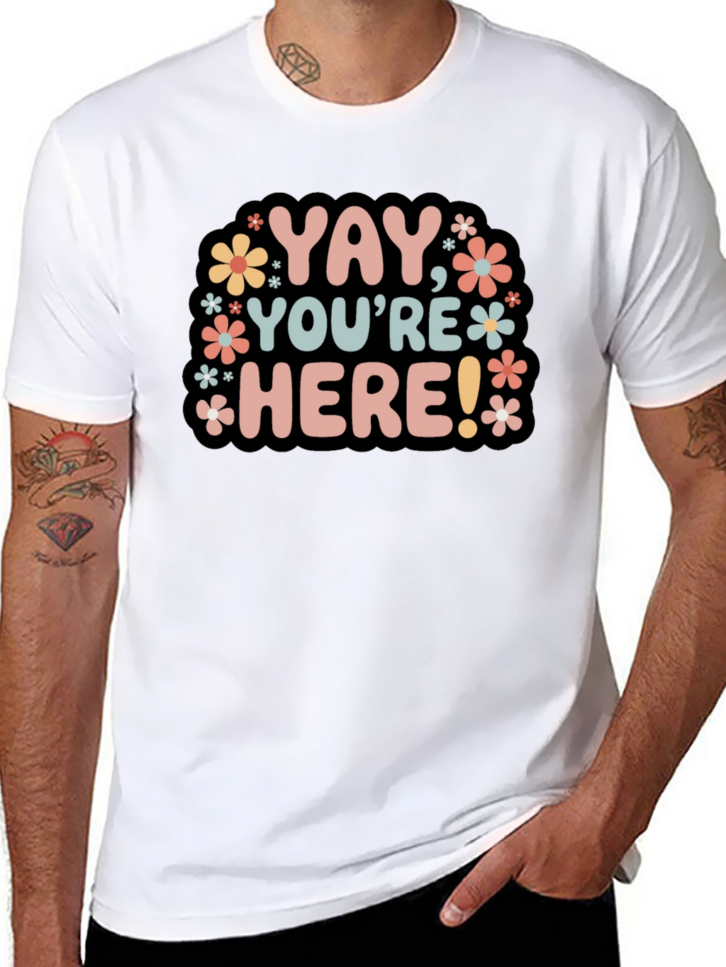 Yay Youre Here! Graphic Tee