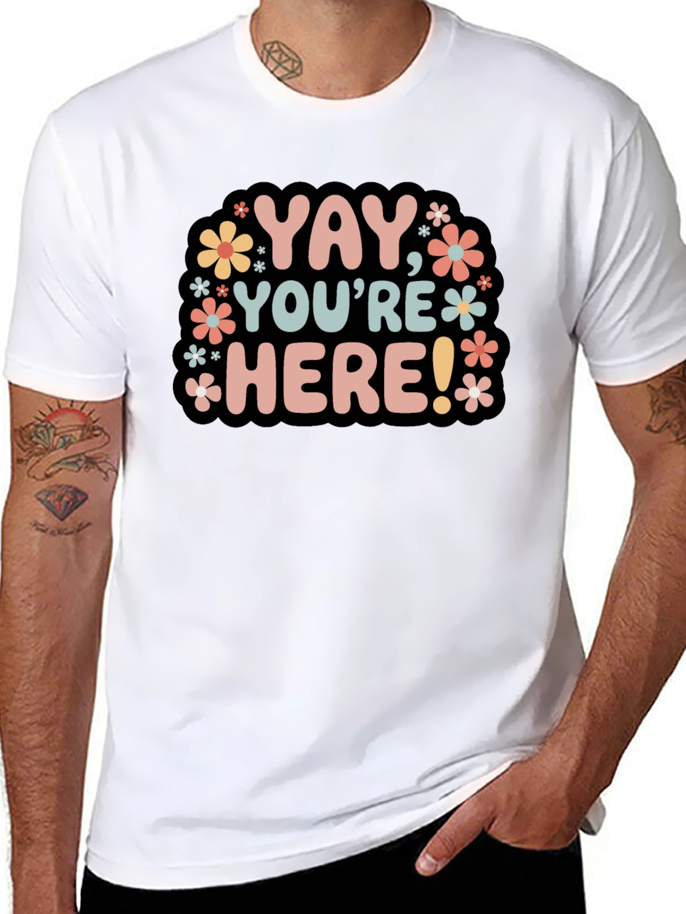 Yay Youre Here! Graphic Tee