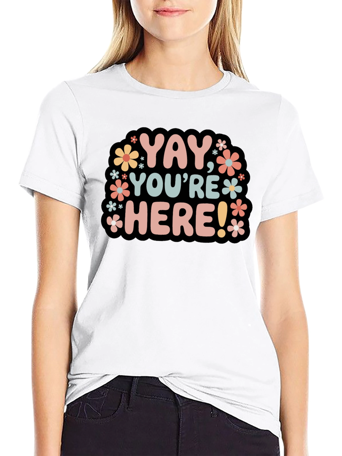 Yay Youre Here! Graphic Tee
