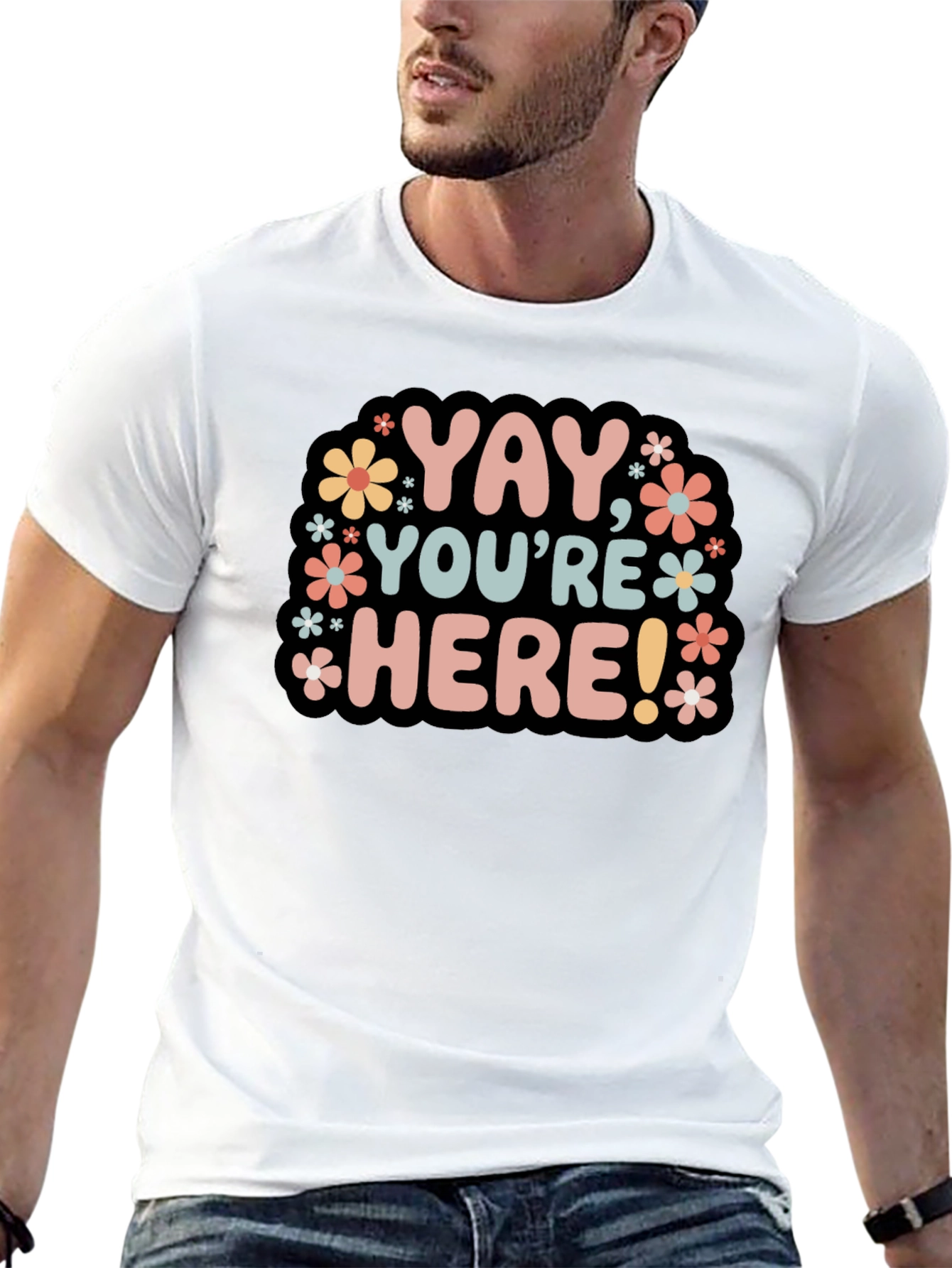Yay Youre Here! Graphic Tee