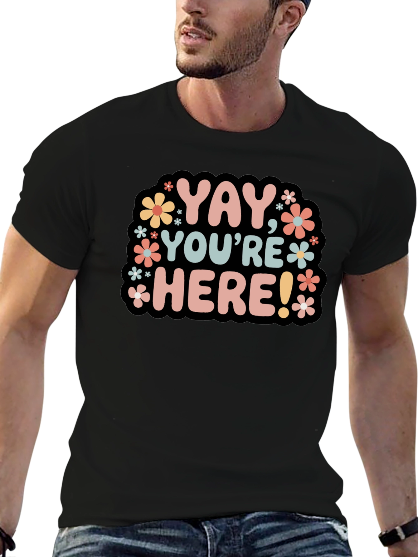 Yay Youre Here! Graphic Tee